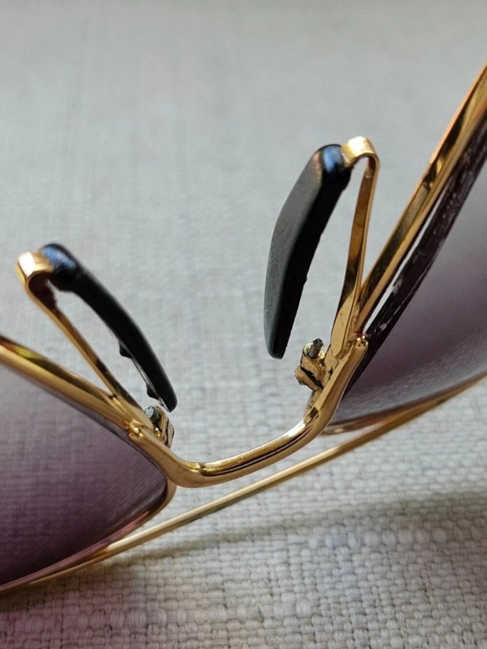Vintage Carrera X Movado Men Sunglasses Eyewear Gold Tone Metal Germany Rare - Picture 10 of 11